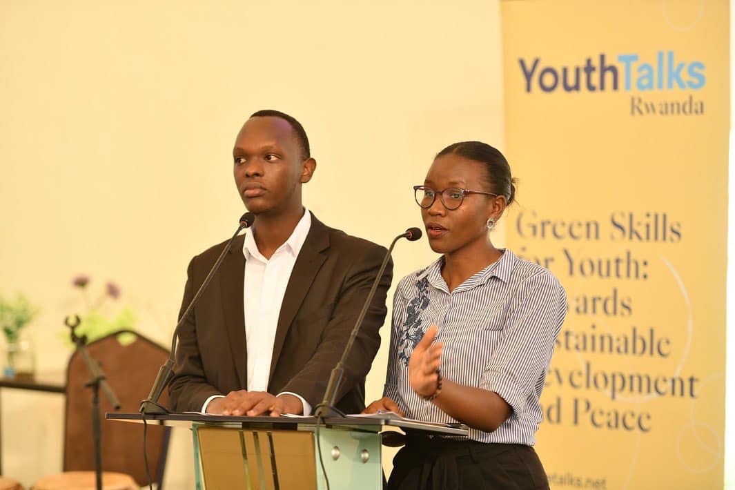 First Ever Rwanda YouthTalks focuses on Green Skills for Sustainable Development and Peace
